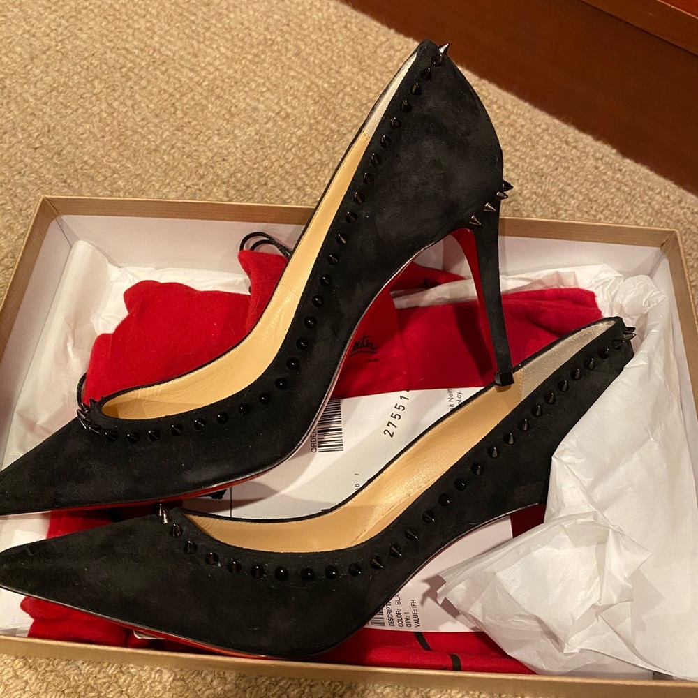 Brand new Anjalina Louboutins sz 36